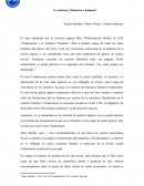 La criatura ¿Monstruo o humano?