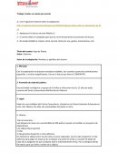 Trabajo: Contar un cuento por escrito