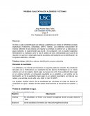 PRUEBAS CUALITATIVAS DE ALDEHÍDOS Y CETONAS