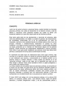 Personas jurídicas trabajo