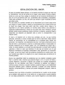 IDEALIZACIÓN DEL AMOR