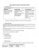 GUÍA DE EJERCICIOS, CONCEPTOS Y CLASIFICACIÓN DE COSTOS