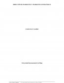 DIRECCIÓN DE MARKETING Y MARKETING ESTRATÉGICO