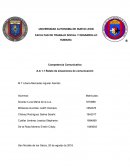 Mapa mental - Competencia Comunicativa