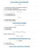 Calculo de motores