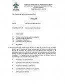 Tgo. Gestión de Recursos Naturales 2018