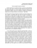 Rol del docente en Mexico