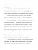 Comparación de definiciones de los distintos teóricos