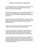 Análisis de Un canto a Bolívar por Pablo Neruda