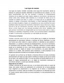 Las leyes de newton ensayo