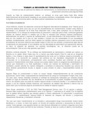 TOMAR LA DECISIÓN DE TERCERIZACIÓN