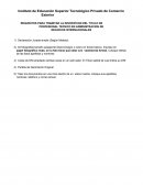 REQUISITOS PARA TRAMITAR LA INSCRIPCION DEL TITULO DE PROFESIONAL TECNICO EN ADMINISTRACION DE NEGOCIOS INTERNACIONALES