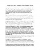 Ensayo sobre los 14 puntos de William Edwards Deming