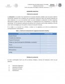 Geometria analitica Criterios de evaluación