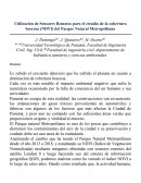 Utilización de Sensores Remotos para el estudio de la cobertura boscosa (NDVI) del Parque Natural Metropolitano