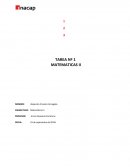 TAREA MATEMATICAS II