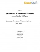 Automatizar el proceso de espera en consultorio, EC-Rows