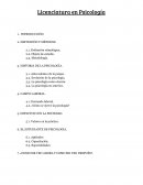 Licenciatura en psicologia trabajo