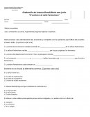 Evaluacion cuento "La señora Parlanchano"