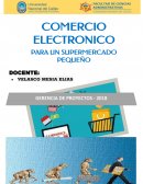 COMERCIO ELECTRÓNICO PARA UN SUPERMERCADO PEQUEÑO
