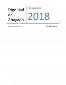 Dignidad del Abogado ensayo