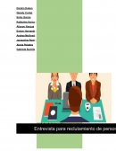 Entrevista para el puesto de gerente de recursos humanos