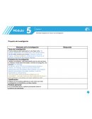 Proyecto de investigación Elemento de la investigación