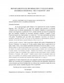 DEPARTAMENTO DE INFORMACION Y VOLUNTARIOS ASAMBLEA REGIONAL “SEA VALIENTE” 2018