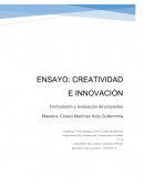 Ensayo sobre creatividad e innovación