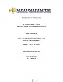 Actividad evaluativa Documentos de analisis de un conflicto