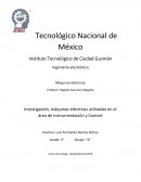 Máquinas eléctricas, ejemplo de una de ellas utilizada en Instrumentación y control