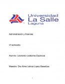 Analisis Administración y finanzas