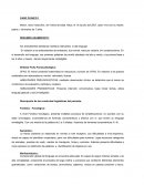 Fonoaudiologia CASO CLÍNICO 1