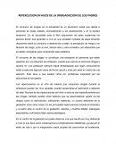 REPERCUCION EN HIJOS DE LA DROGADICCION DE LOS PADRES