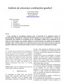 Análisis de gases bioetanol
