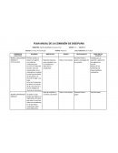 Plan anual de trabajo