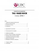 Análisis de Hard Rock. Lima