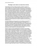 Psicología: como ciencia o en busca de ser ciencia