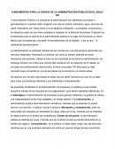 Fundamentos para la ciencia politica