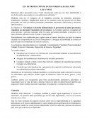LEY DE PROTECCIÓN DE DATOS PERSONALES DEL PERÚ
