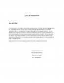 Carta tipo para empresa