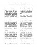 Reñacion lineal RESUMEN