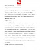 El camino hacia la ciencia normal