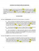 DECLARA “LA PRESTADORA” BAJO PROTESTA DE DECIR VERDAD, LO SIGUIENTE: