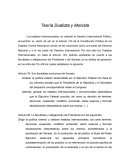 Teoría Dualista y Monista