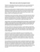 Desarrollo social del hombre