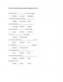 Determina la alternativa que completa los siguientes refranes, S/r