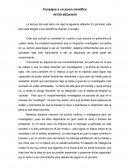 Consejos a un joven científico-. resumen