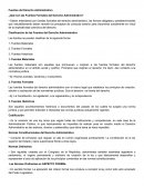 ¿Qué son las Fuentes Formales del Derecho Administrativo?