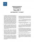 TALLER 7 DISTRIBUCION T-STUDENT